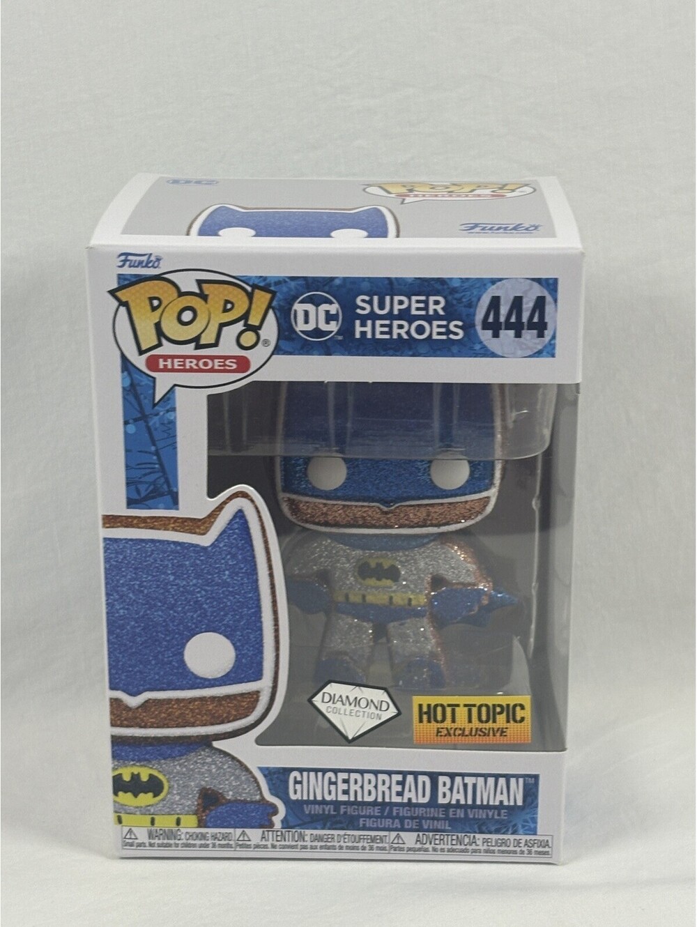 Funko - POP Heroes: DC Holiday - 444 Gingerbread Batman Brand New In Box